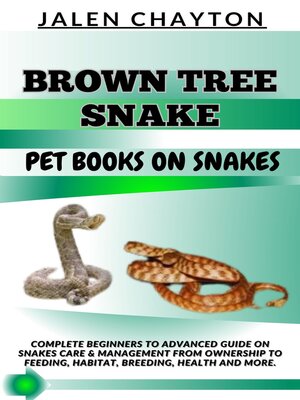 cover image of BROWN TREE SNAKE  PET BOOKS ON SNAKES